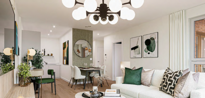 Open large living room