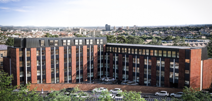 View of the building