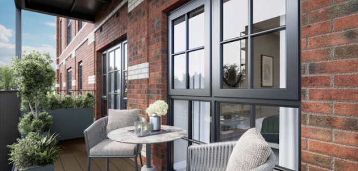 Each unit has a good sized balcony