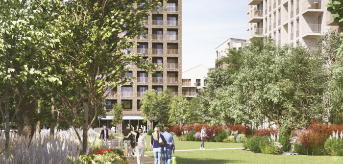 There are a number of communal areas for residents